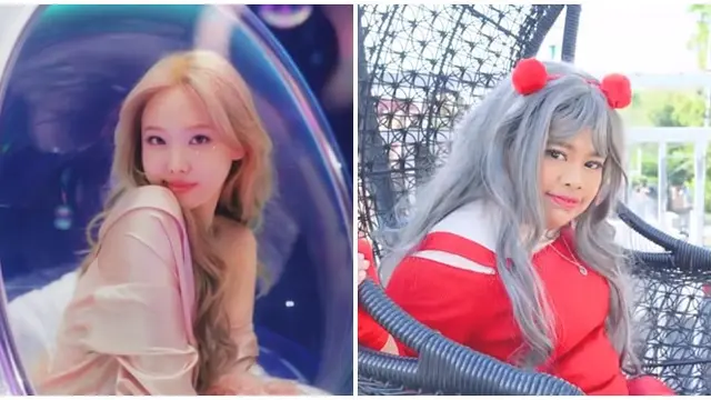 7 Potret Kekeyi Lakukan Parodi Cover Dance Milik Nayeon 'Pop!', Curi Perhatian
