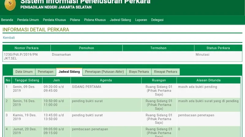 Permohonan ganti kelamin dan nama Lucinta Luna berlangsung empat kali di PN Jakarta Selatan. (Merdeka/Nur Habibie)