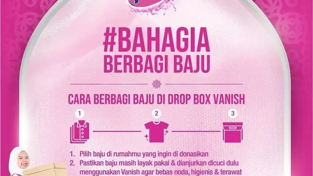 Menginisiasi gerakan #BahagiaBerbagiBaju