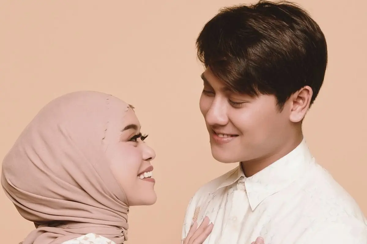 Rizky Billar dan Lesti Kejora.