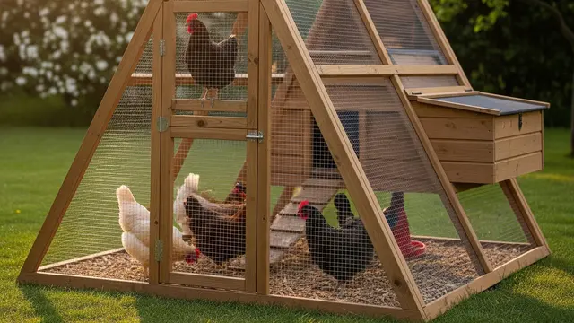 Model Kandang Ayam Kampung Umbaran