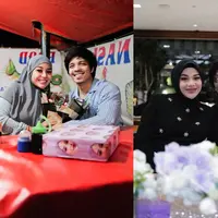 Aurel Hermansyah bikin dua perayaan sekaligus untuk ulang tahun yang ke-25. Yakni di tenda pecel lele dan pesta meriah bersama keluarga yang tampilkan outfit kontras. [@aurelhermansyah]