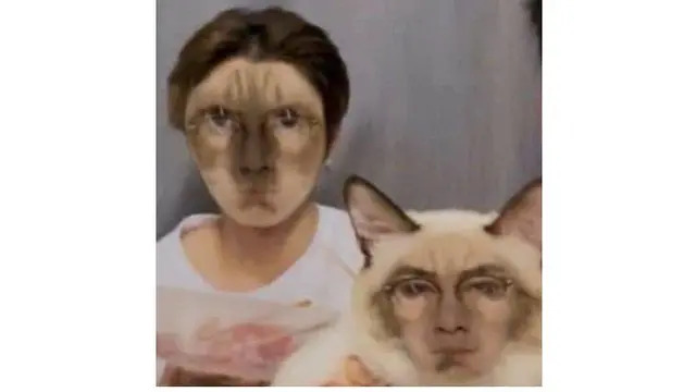 5 Editan Foto Kucing Tukar Wajah dengan Pemiliknya Ini Bikin Geleng Kepala