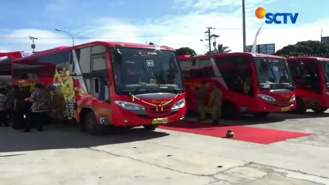 Pemprov Jawa Tengah, Kamis, 6 Juli 2017, meluncurkan layanan bus rapid transit, BRT Trans Jateng.