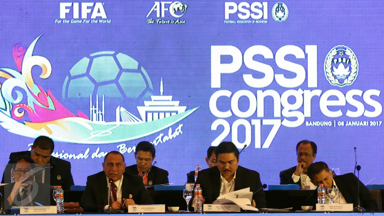 20170108-Ketua PSSI Edy Rahmayadi Pimpin Kongres PSSI 2017-Bandung