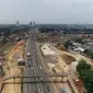 PT Marga Trans Nusantara (MTN) akan memasang 13 steel box girder yang melintas di atas ruas tol Pondok Aren-Serpong. Dok Jasa Marga