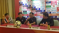 Pelatih Timnas Thailand U-19, Bamrung Boonprom, menyebut timnya menjadikan PSSI Anniversary sebagai ajang adaptasi cuaca dan juga kesiapan Piala AFC U-19 2018. (Bola.com/Zulfirdaus Harahap)