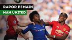 Berapa nilai para pemain Manchester United saat bermain imbang menghadapi Chelsea menurut Mirror?