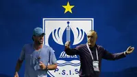 PSIS Semarang - Vincenzo Annese dan Dragan Djukanovic (Bola.com/Adreanus Titus)