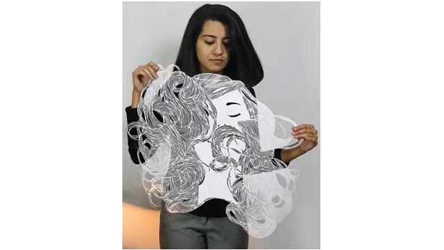 7 Papercut Karya Pria Ini Miliki Ukuran Tak Biasa
