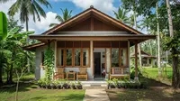 8 Desain Rumah Tropis Kecil dengan Ventilasi Maksimal &amp; Cahaya Natural, Bikin Nyaman untuk Pulang