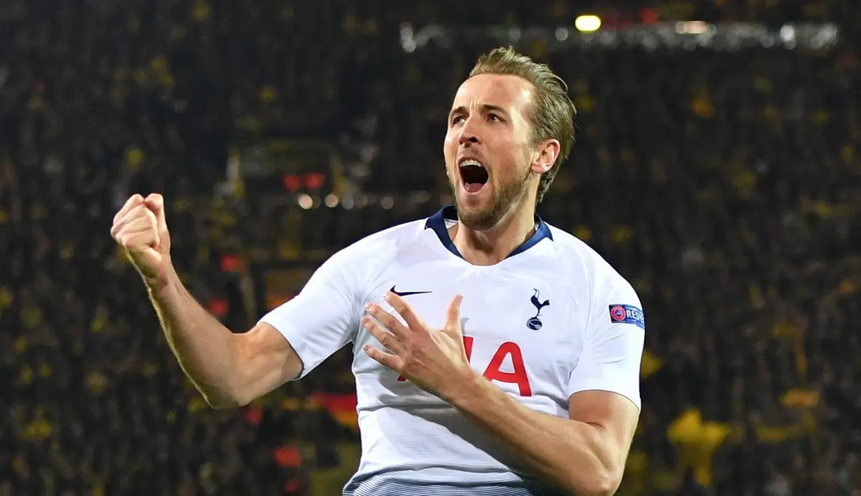 6. Harry Kane (Tottenham Hotspur) - 17 gol dan 4 assist (AFP/Bernd Thissen)