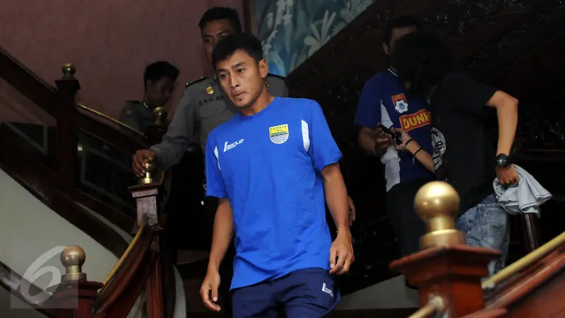 20160409-Jelang Laga Lawan PSGC, Pemain Persib Bungkam-Jawa Barat