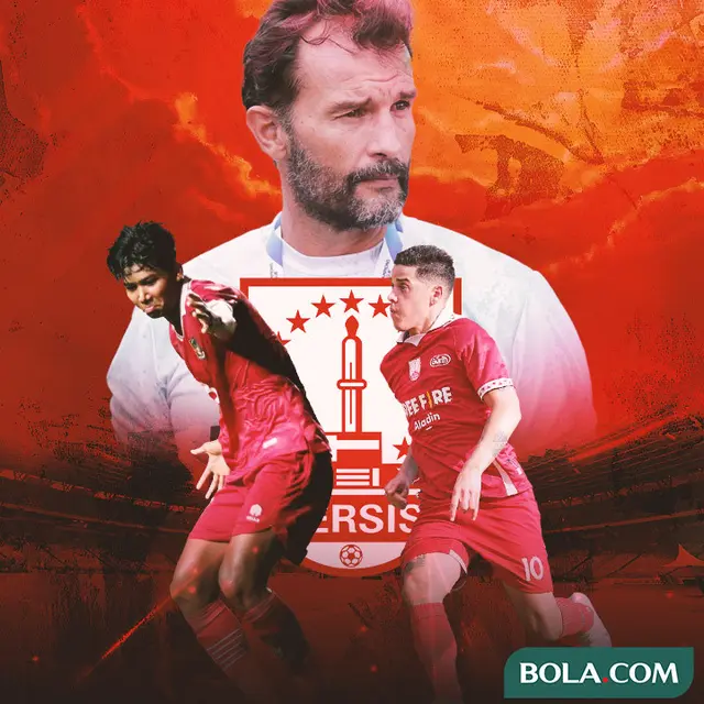 Persis Solo - Leonardo Medina Dikelilingi Arkhan Kaka dan Alexis Messidoro