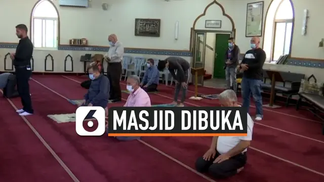 VIDEO: Masjid di Tepi Barat Kembali Dibuka untuk Umum