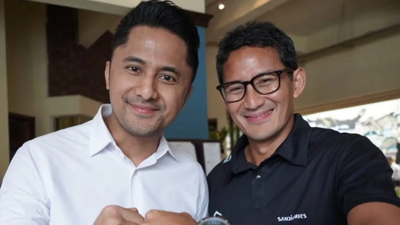 Hengky Kurniawan dan Sandiaga Uno