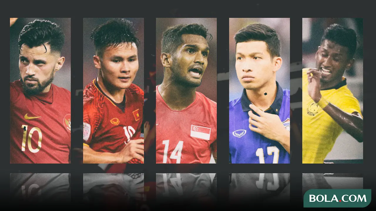 Trivia - Pemain Stefano Lilipaly, Nguyen Quang Hai, Hariss Harun, Tanaboon Kesarat, Syamer Kutty Abba