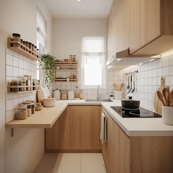 9 Desain Dapur Sempit Memanjang, Solusi Fungsional Hunian Modern