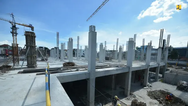 Pembangunan kembali Pasar Legi di Kota Surakarta oleh Kementerian PUPR