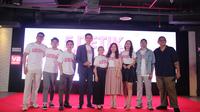 Awak pendukung 5 Detik &amp; Rasa Rindu yang diangkat dari kumpulan puisi Prilly Latuconsina dan dibintangi juga oleh Prilly. Foto : liputan6.com/weTV original&nbsp;