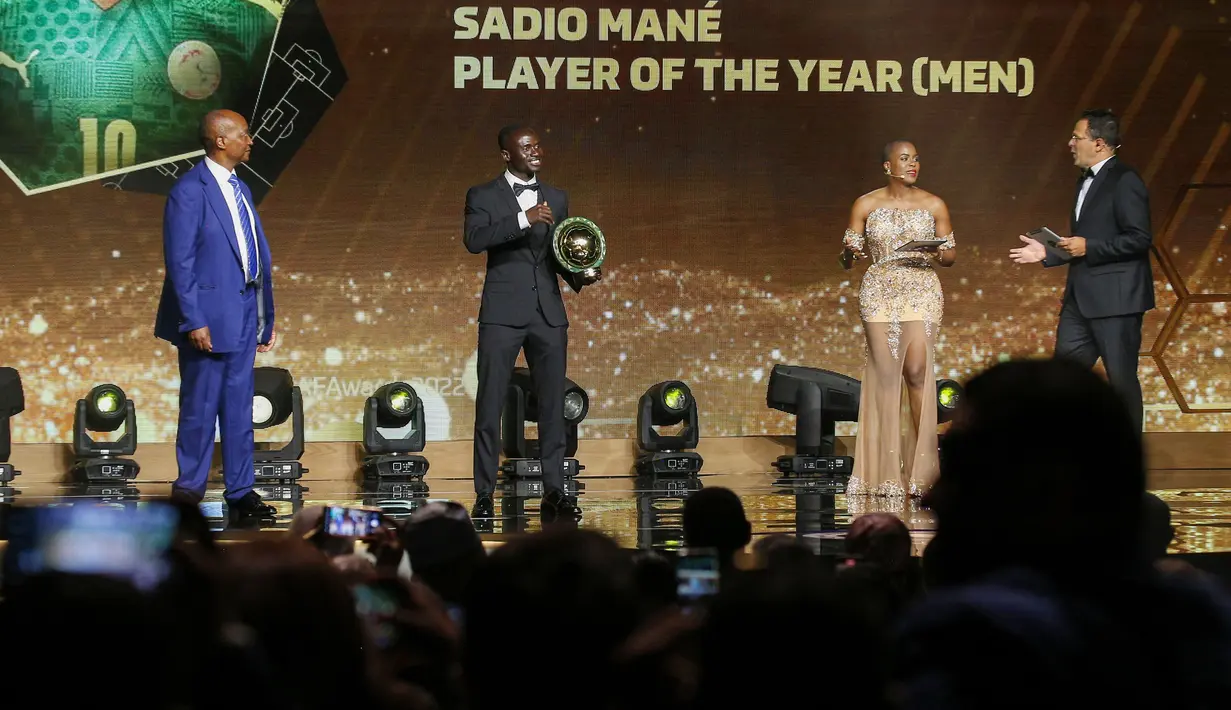 Sadio Mane mampu mengungguli mantan rekan setimnya di Liverpool, Mohamed Salah yang berada di urutan kedua, dan kompatriotnya di Timnas Senegal dan juga kiper Chelsea, Edouard Mendy. (Photo by AFP)
