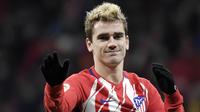 2. Antoine Griezmann (Atletico Madrid) - Penyerang asal Prancis ini merupakan tipikal pemain yang disukai Jose Mourinho. Musim lalu hampir gabung MU namun gagal karena masalah embargo transfer yang menjerat Atletico. (AFP/Gabriel Bouys)