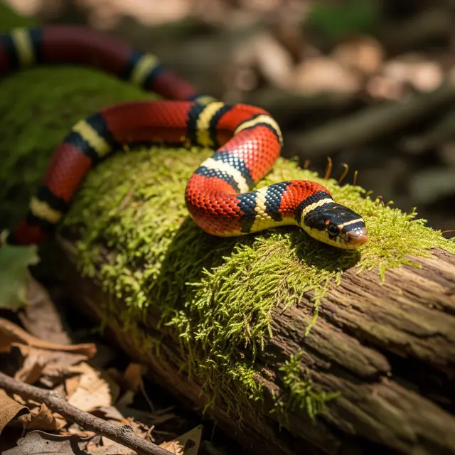 Ular susu (Lampropeltis triangulum)