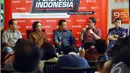Suasana diskusi dengan tema: "Seberapa Lama Rupiah Melemah" di Jakarta, Sabtu (20/12/2014). (Liputan6.com/Johan Tallo) 