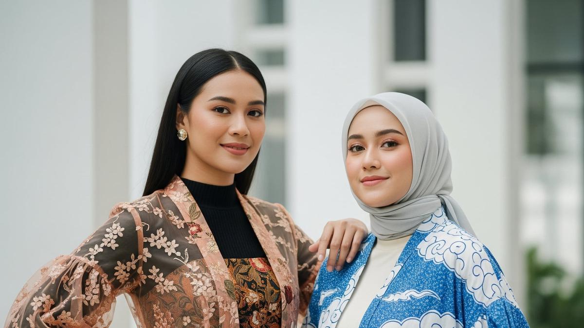 7 Inspirasi Batik Lengan Balon Double Layer Kekinian 2025, Cocok untuk Ngantor hingga Kondangan
