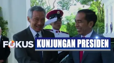 Jokowi dan PM Lee membicarakan tindak lanjut kerja sama yang telah terjalin antara Singapura dan Indonesia.