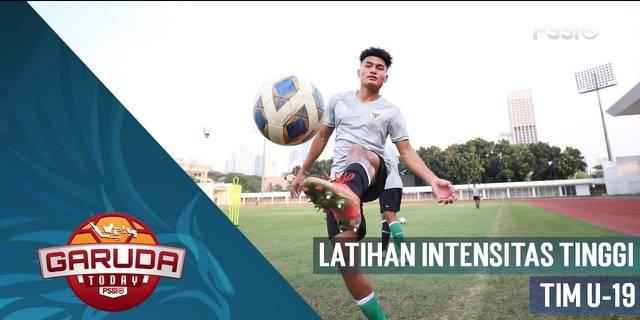 VIDEO: Passing dan Fisik Jadi Menu Utama Latihan Timnas Indonesia Jelang Piala AFF U-19 2022