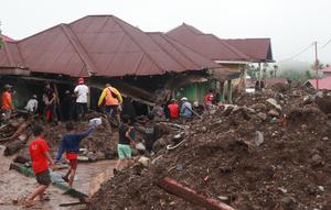 Kondisi Malalak Agam porak poranda diterjang banjir. (Liputan6.com/Novia Harlina)