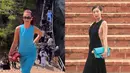 Dua Lipa dan Jennie BLACKPINK sukses jadi spotlight di show Jacquemus di Capri. Keduanya sama-sama tampil berani dengan gaun yang serupa namun beda warna [@dualipa @jacquemus]