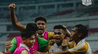 Dewa United berhasil meraih kemenangan 4-1 atas PSIS Semarang pada laga pekan ke-21 BRI Liga 1 musim ini di&nbsp;Stadion Jatidiri, Semarang, Senin (3/2/2025) malam WIB. (dok. Dewa United)