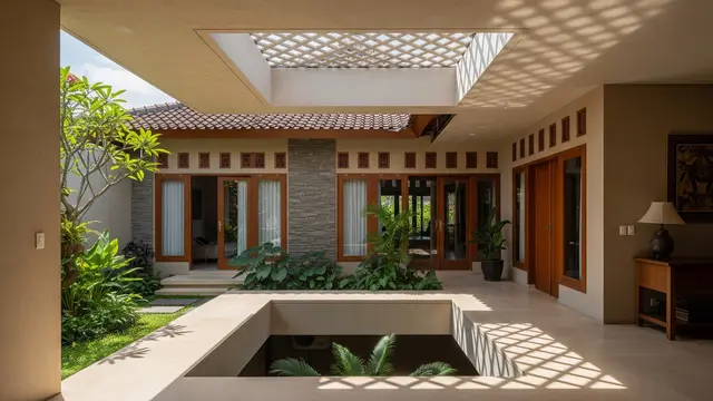 Model Rumah dengan Void Kecil untuk Sirkulasi Udara Optimal/Gemini AI