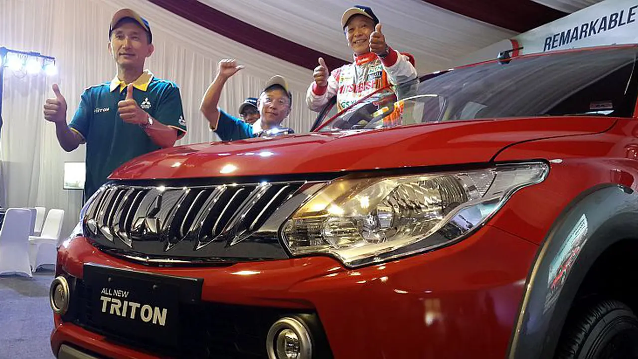 All New Mitsubishi Triton Tampil Gagah
