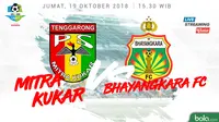 Liga 1 2018 Mitra Kukar Vs Bhayangkara FC (Bola.com/Adreanus Titus)