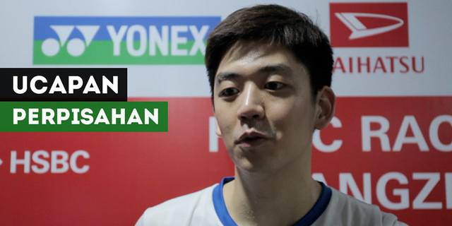 VIDEO: Ucapan Perpisahan untuk Liliyana Natsir dari Lee Yong-dae
