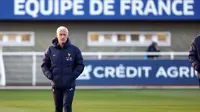 Pelatih Prancis, Didier Deschamps kembali memberikan kepercayaan kepada Kylian Mbappe untuk tampil memperkuat Timnas Prancis. (FRANCK FIFE/AFP)