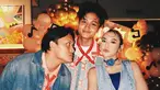 Penampilan Mahalini di momen ulang tahun Rizwan berhasil mencuri perhatian netizen. Istri Rizky Febian satu ini tampil menawan dalam busana bernuansa denim. (Liputan6.com/IG/@rizkyfbian)