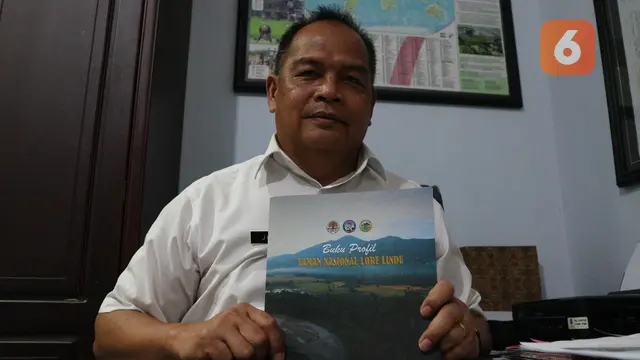 Kapala Balai Besar Taman Nasional Lore Lindu, Ir Jusman