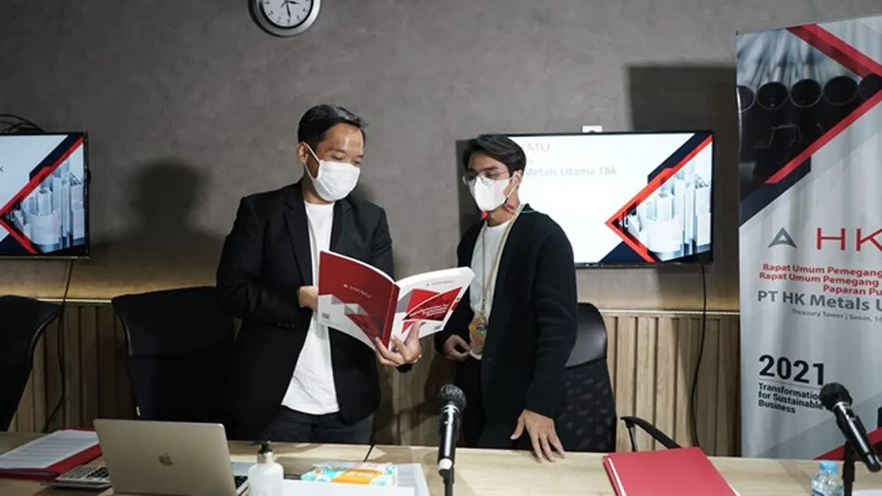 Paparan publik PT HK Metals Utama Tbk (Foto: Liputan6.com/Pipit Ika Ramadhani)