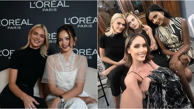 6 Beda Gaya Enzy Storia dan Cinta Laura di Paris Fashion Week, Bertemu Kendall Jenner