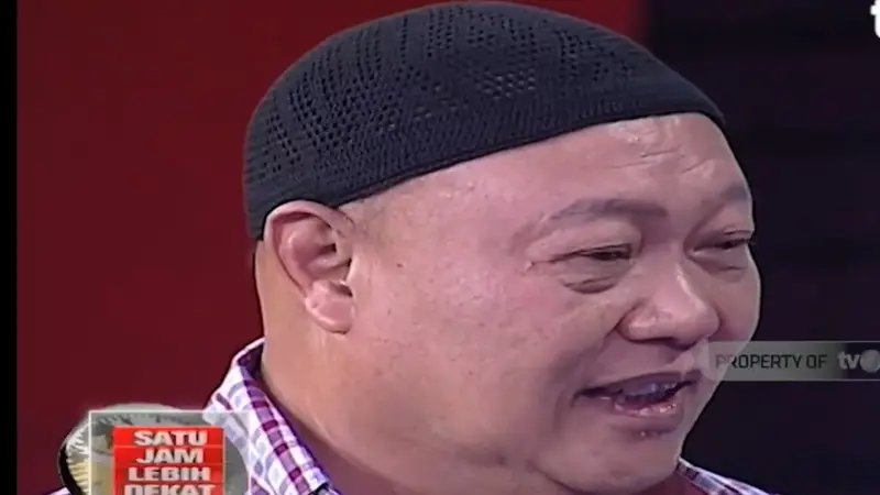 Koh Ahong saat hadir di sebuah program talkshow pada 2015 (Tangkapan layar Youtube tvonenews)