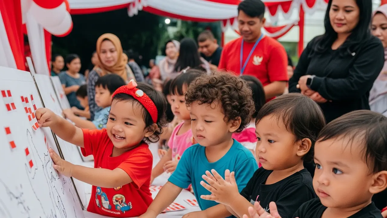 Lomba 17 Agustus Anak Balita Terfavorit