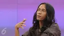 Aming Sugandhi mengaku bukanlah tipe orang yang peduli komentar haters, Jakarta, Kamis (8/9). Namun, Aming marah besar ketika para pembenci itu mulai dirasa keterlaluan saat mengomentari sang istri, Evelyn Nada Anjani. (Liputan6.com/Herman Zakharia)