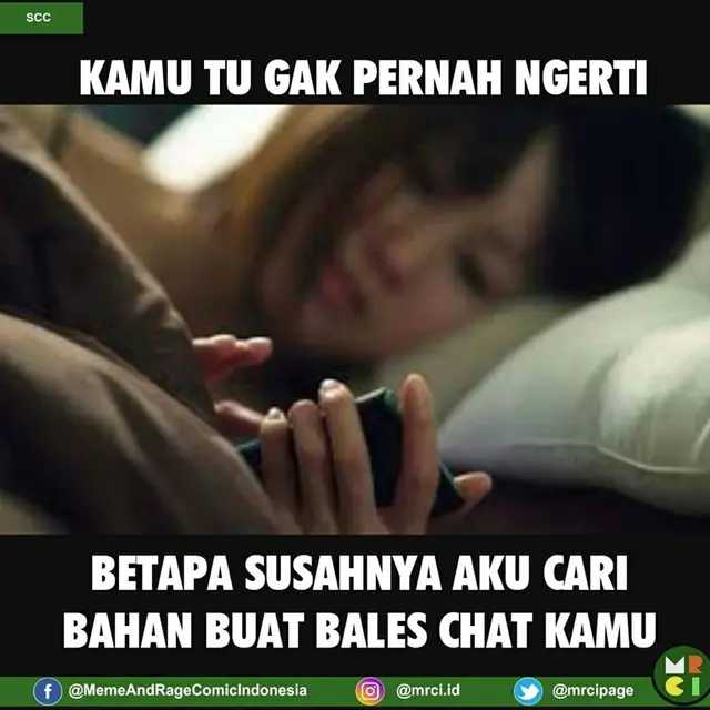 6 Meme Sedih Susahnya Buat Lanjut Chattingan Ini Bikin Ngelus Dada