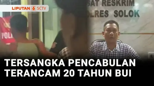 VIDEO: Penangkapan Tersangka Pencabulan Anak Dihalangi Keluarganya