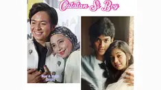Melalui unggahan Instagram, Ayu Azhari membagikan kolase foto bareng dua pemeran Boy. Di tahun 1987, Ayu menjadi lawan main Onky Alexander. Dan tahun ini, karakter Boy diperankan oleh Angga Yunanda. Ayu juga memuji film garapan Hanung Bramantyo tersebut. "Wow!! Keren banget film #CatatanSiBoy," tulisnya dalam keterangan unggahan. (Liputan6.com/IG/@ayukhadijahazhari)