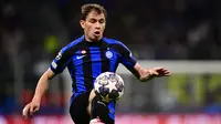 Gelandang Inter Milan Nicolo Barella. (Marco BERTORELLO / AFP)